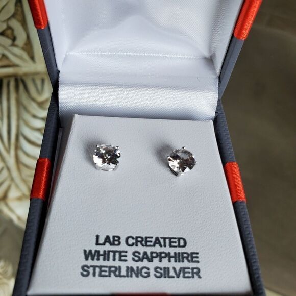 Sterling Silver Earrings - Picture 1 of 4